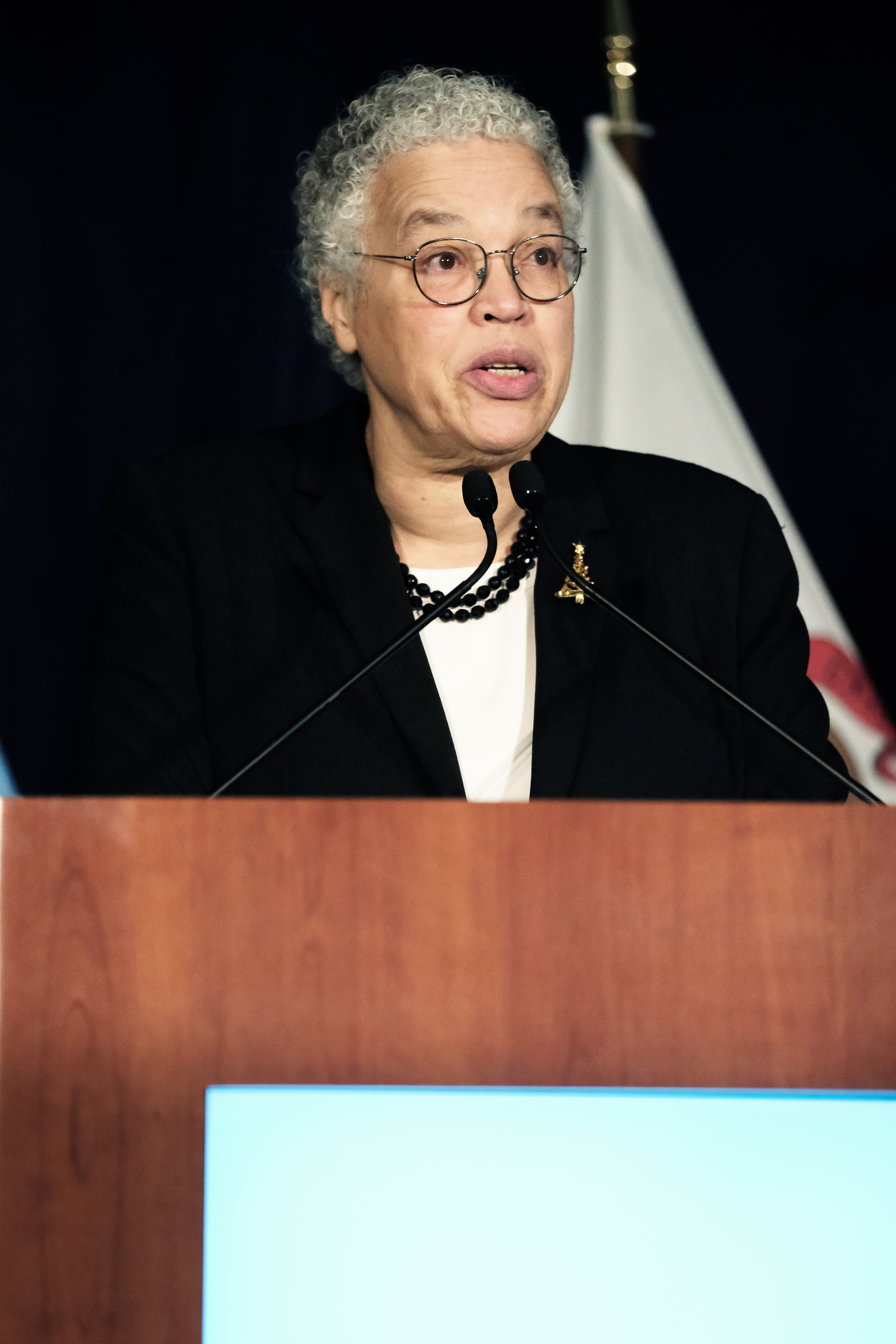 Cook County Board President Toni Preckwinkle