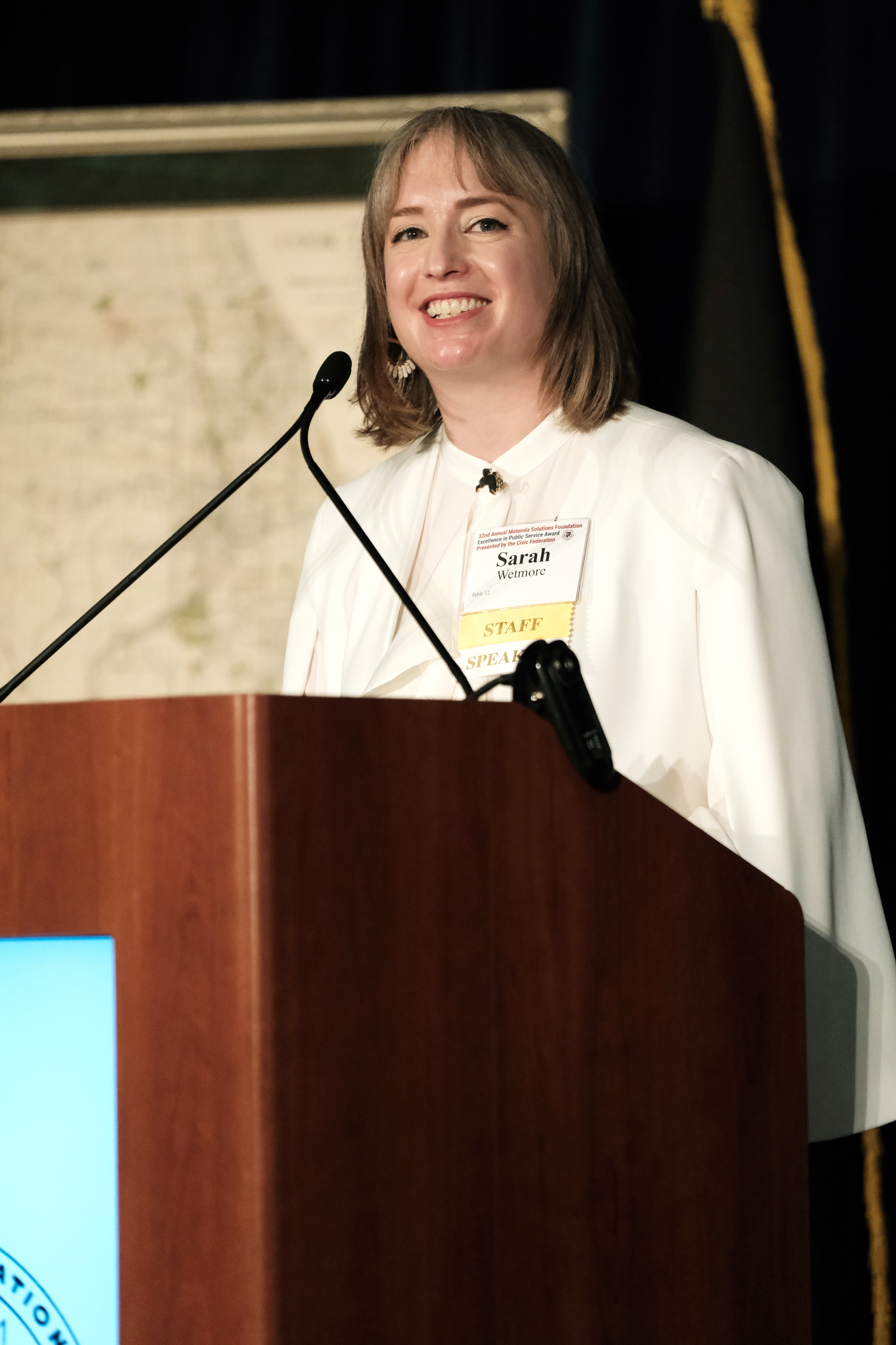 Civic Federation Acting President Sarah Wetmore