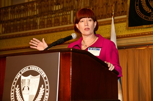 Heather Steans, Motorola Solutions Luncheon, Civic Federation