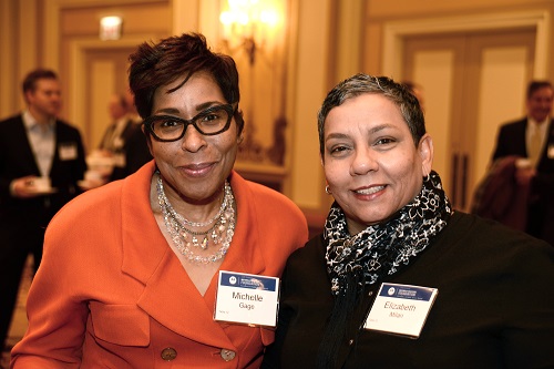 Michelle Gage, Elizabeth Milan, Motorola Solutions Luncheon, Civic Federation