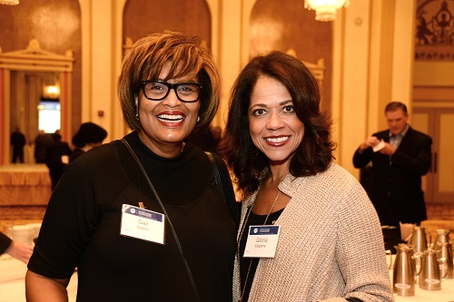 Gail Baker, Gloria Materre, Motorola Solutions Luncheon, Civic Federation