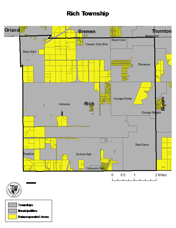 Rich Township, unincorporated Cook County