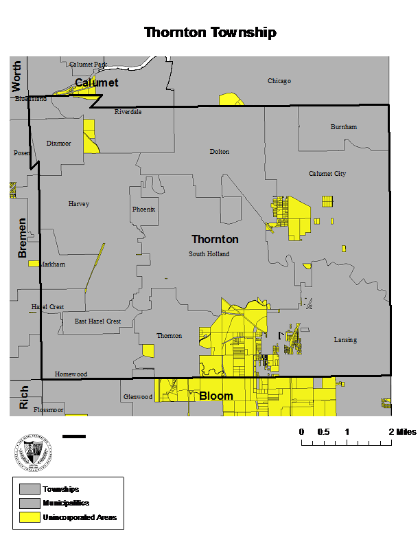 Thornton township, unincorporated cook county