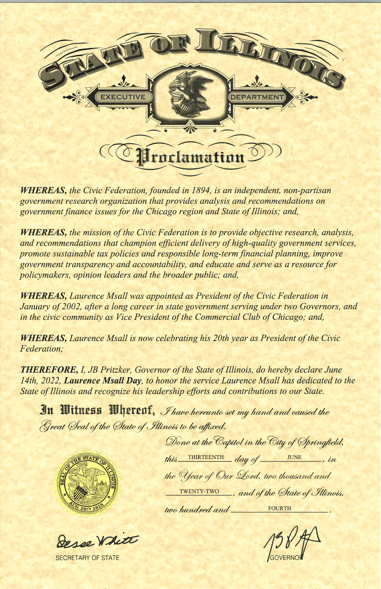 2022_Laurence_Msall_Day_Proclamation
